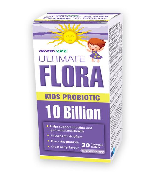 RENEWLIFE ULTIMATE FLORA KIDS PROBIOTIC 10B 30VCAPS