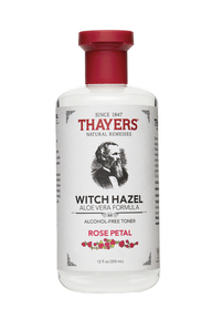 THAYERS ROSE PETAL WITCH HAZEL TONER 355ML