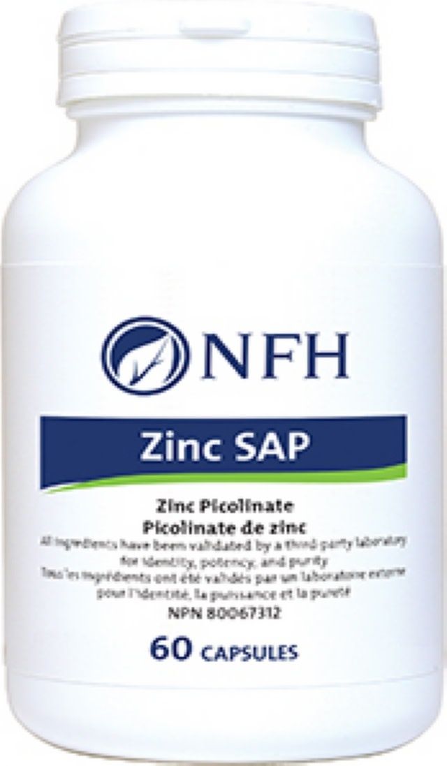 NFH ZINC SAP (PICOLINATE) 60 VEGICAPS