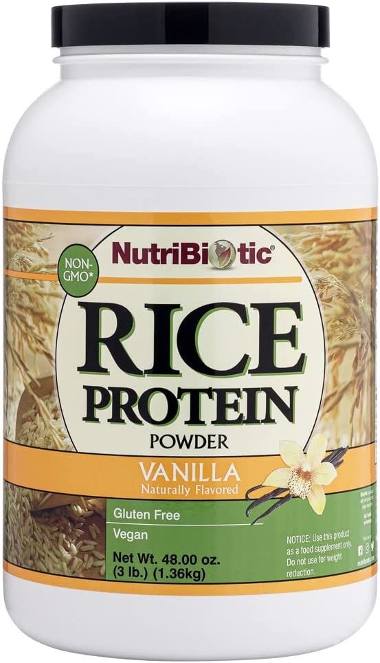NUTRIBIOTIC RICE PROTEIN VANILLA 1.36KG