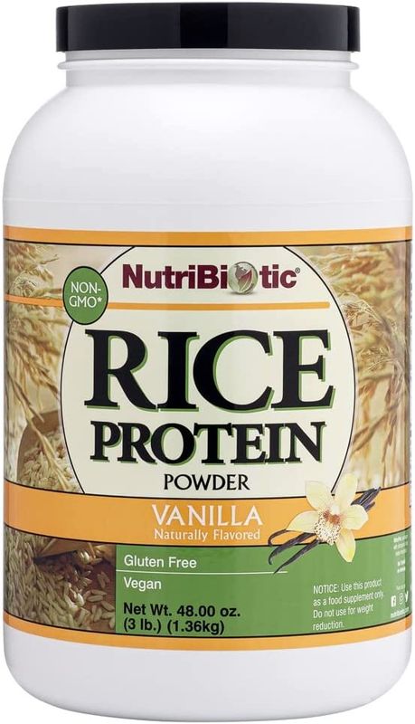 NUTRIBIOTIC RICE PROTEIN VANILLA 1.36KG