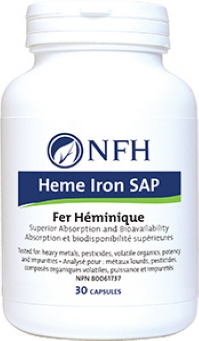 NFH HEME IRON SAP 30 VEGICAPS