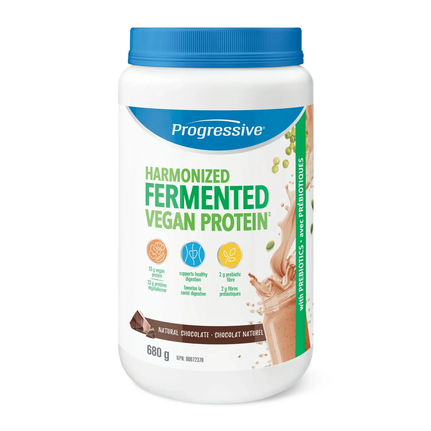 PROGRESSIVE FERMENTED VEGAN UNFLAVOURED PROTEIN 680G