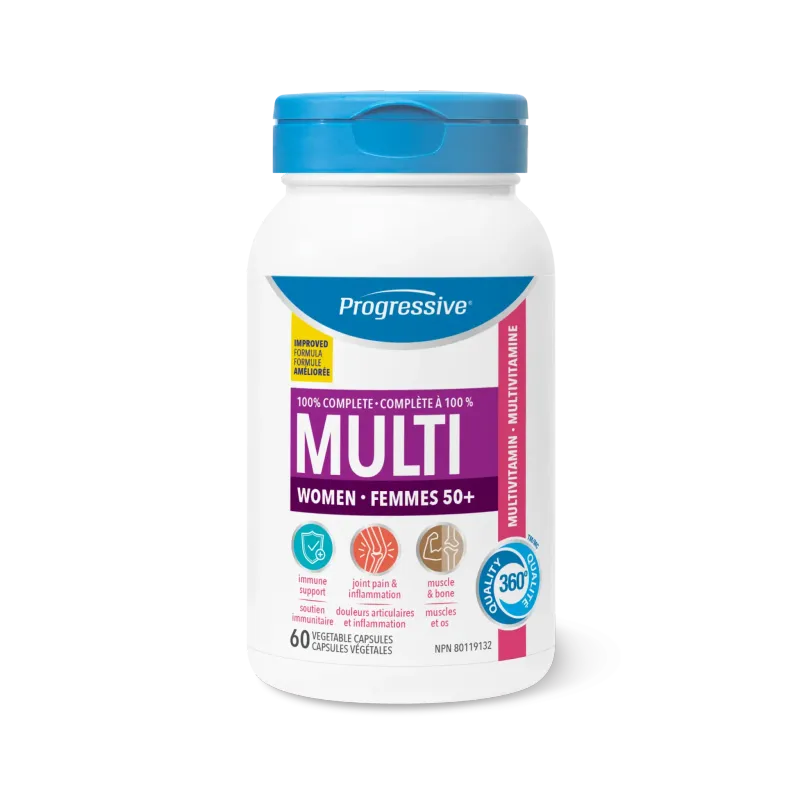 PROGRESSIVE MULTI FOR WOMEN 50+ 60 VEGICAPS