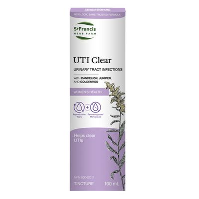 ST FRANCIS UTI CLEAR (FORMERLY URITRIN) TINCTURE 50ML ST FRANCIS UTI CLEAR (FORMERLY URITRIN) TINCTURE 50ML