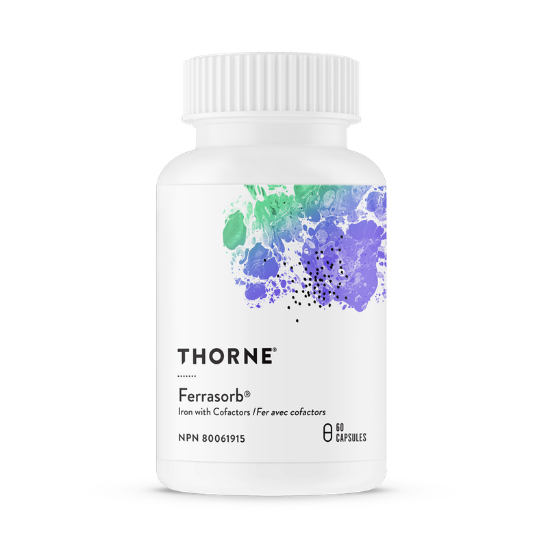 THORNE FERRASORB 60 CAPS