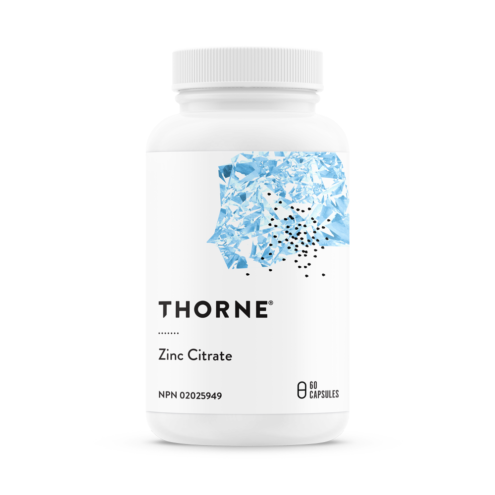 THORNE ZINC CITRATE (30MG) 60 VEGICAPS