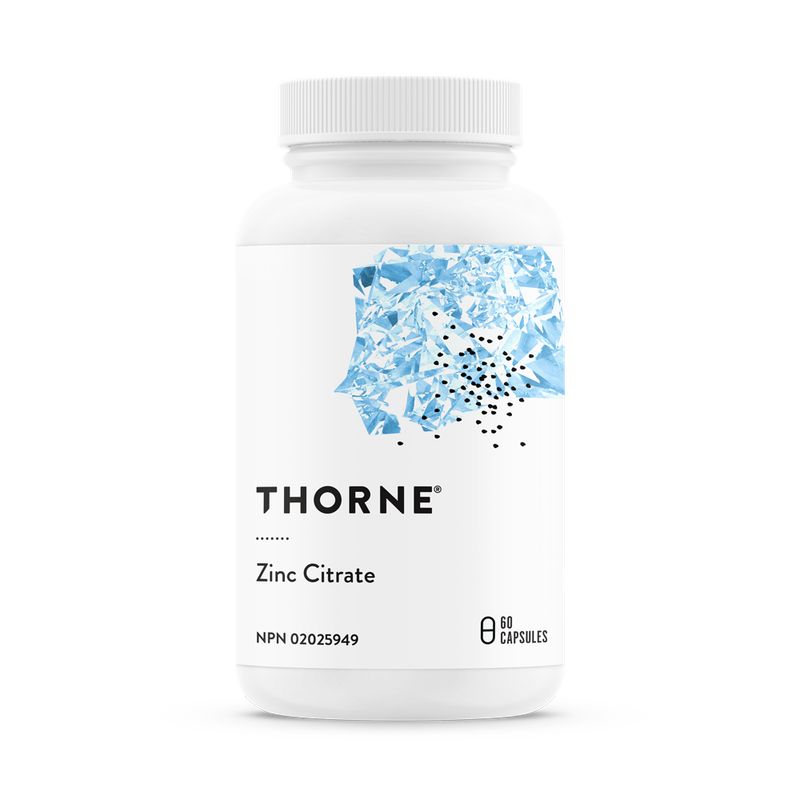 THORNE ZINC CITRATE (30MG) 60 VEGICAPS