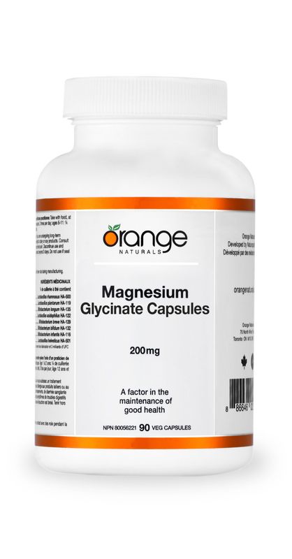 ORANGE MAG GLYCINATE 200MG 90 VEGICAPS