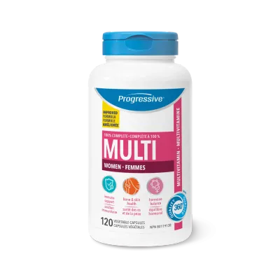 PROGRESSIVE MULTI FOR ADULT WOMEN 120 VEGICAPS