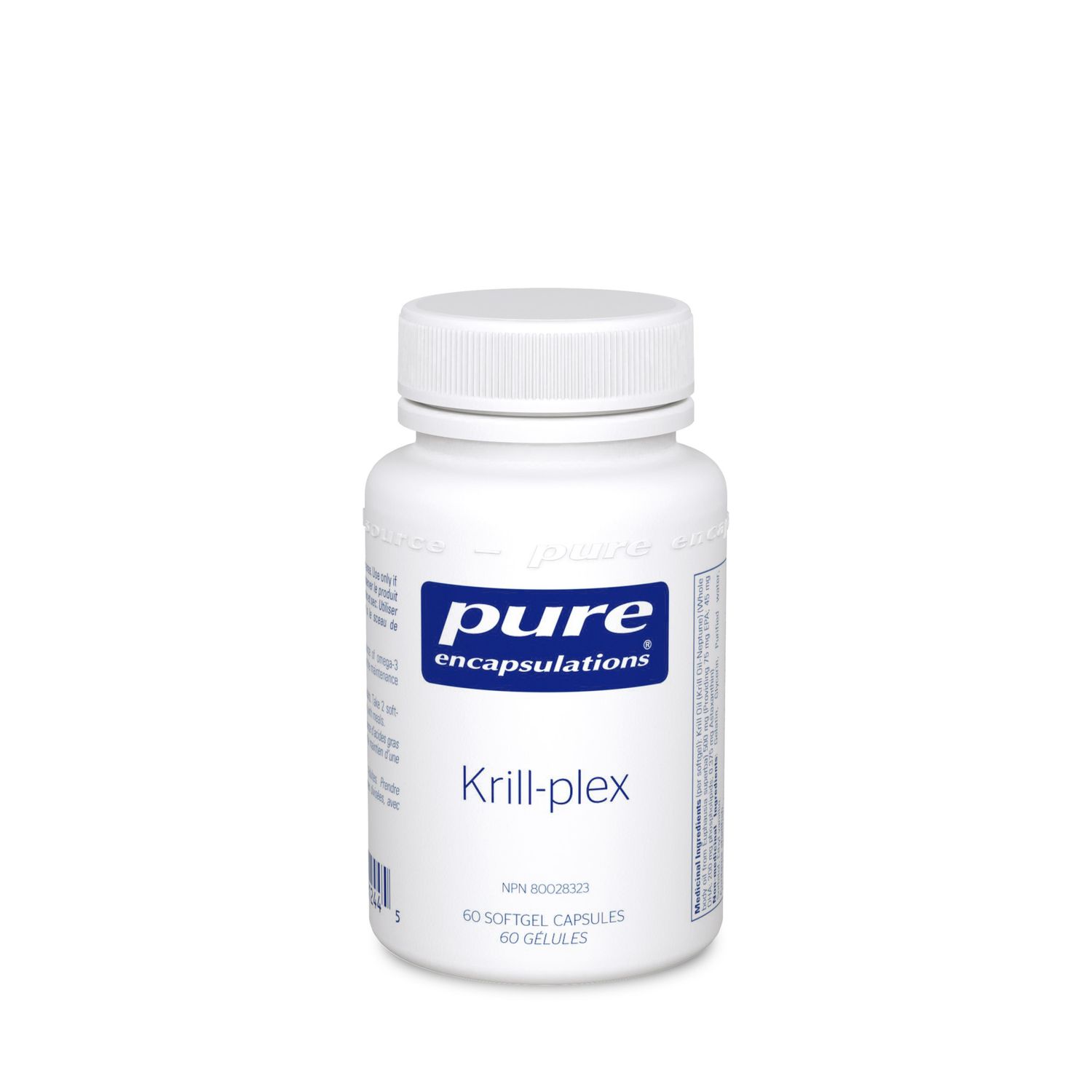 PURE ENCAPSULATIONS KRILL-PLEX 60 SOFTGELS