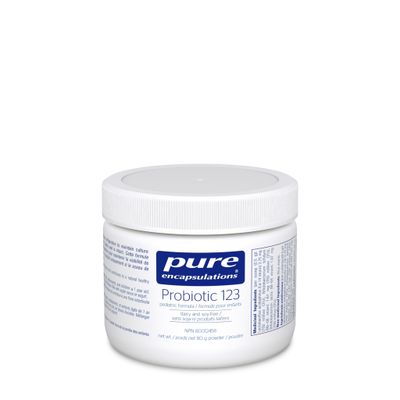 PURE ENCAPSULATIONS PROBIOTIC 123 80G (REFORMULATED) PURE ENCAPSULATIONS PROBIOTIC 123 80G (REFORMULATED)