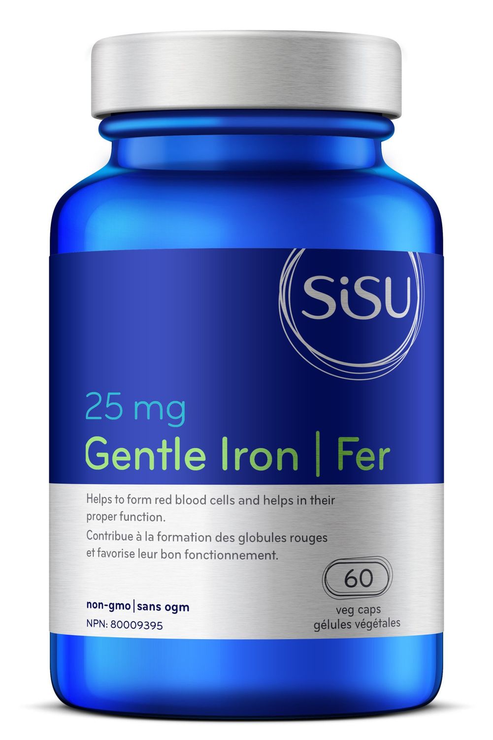 SISU GENTLE IRON 25MG 60 VEGICAPS