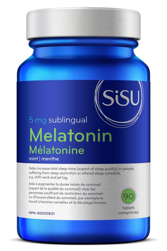 SISU MELATONIN 5MG - SUBLINGUAL MINT 90 TABS
