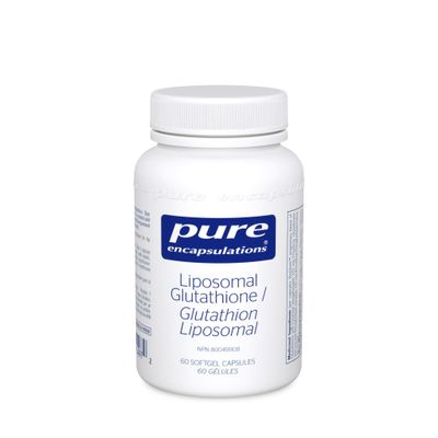 PURE ENCAPSULATIONS LIPOSOMAL GLUTATHIONE 375MG 60 SOFTGELS