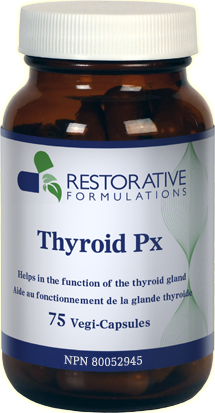 RESTORATIVE THYROID PX 75 VEGICAPS