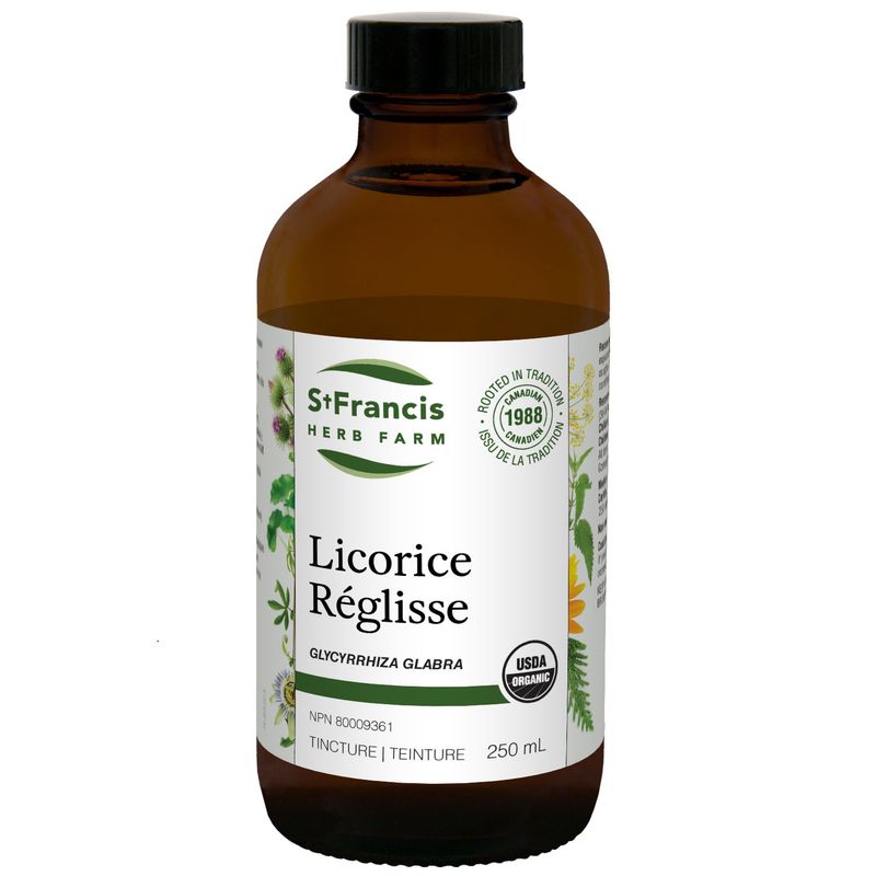 ST FRANCIS LICORICE TINCTURE 250ML