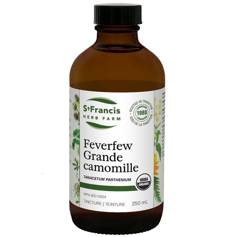 ST FRANCIS FEVERFEW TINCTURE 250ML