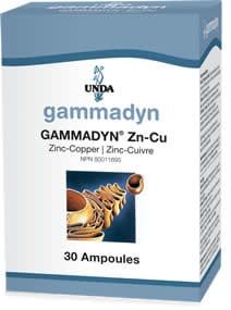 UNDA GAMMADYN ZN-CU 30 AMPOULES