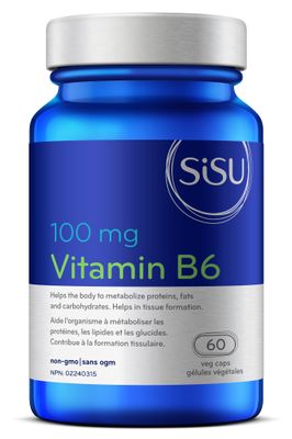 SISU B6 100MG 60 VEGICAPS SISU B6 100MG 60 VEGICAPS