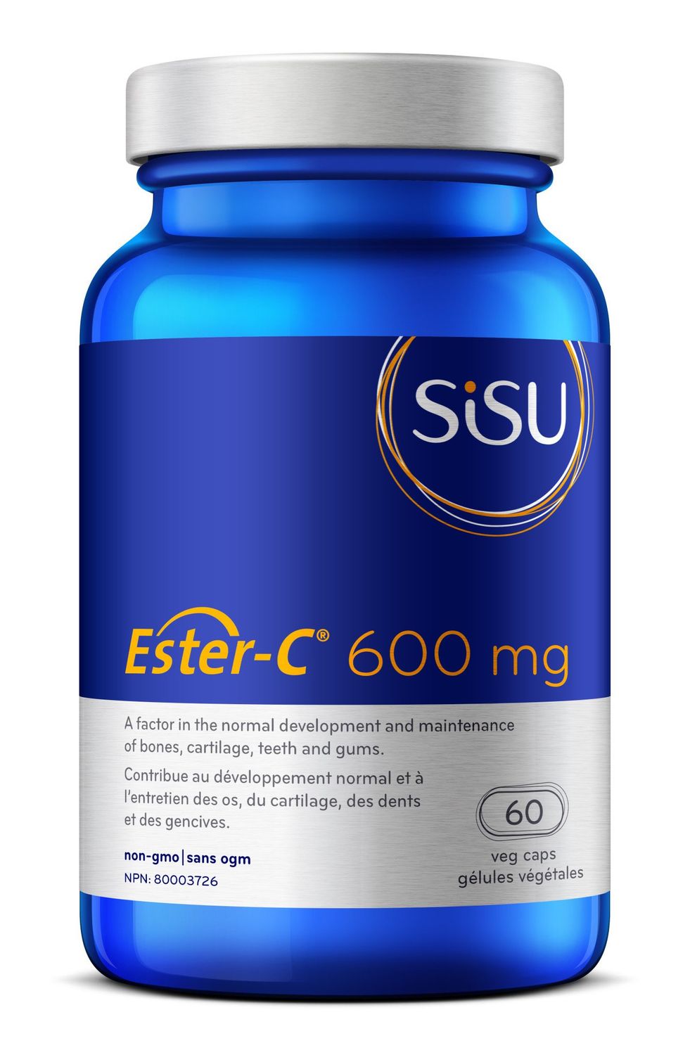 SISU ESTER-C 600MG 60 VEGICAPS
