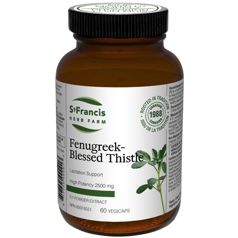 ST FRANCIS FENUGREEK + BLESSED THISTLE 60 VEGICAPS