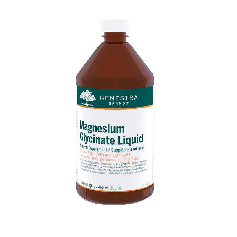 GENESTRA MAGNESIUM GLYCINATE LIQUID 450ML