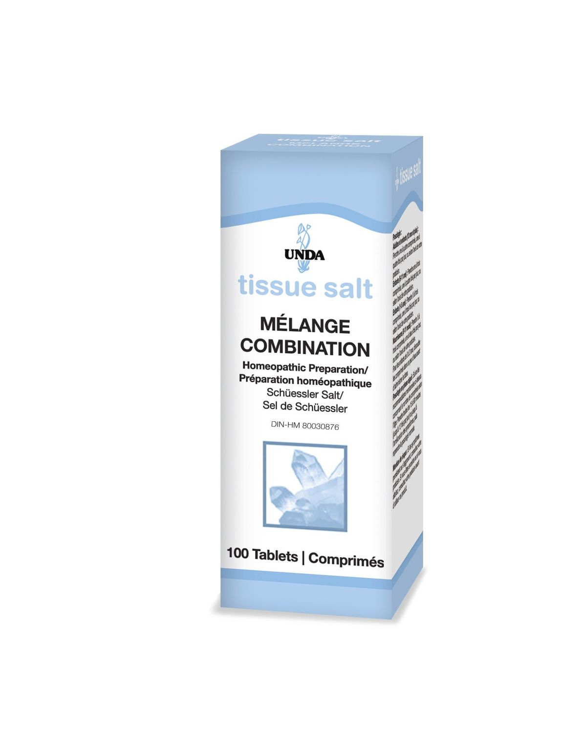 UNDA SCHUESSLER TISSUE SALTS MELANGE 15G (100 TABS)