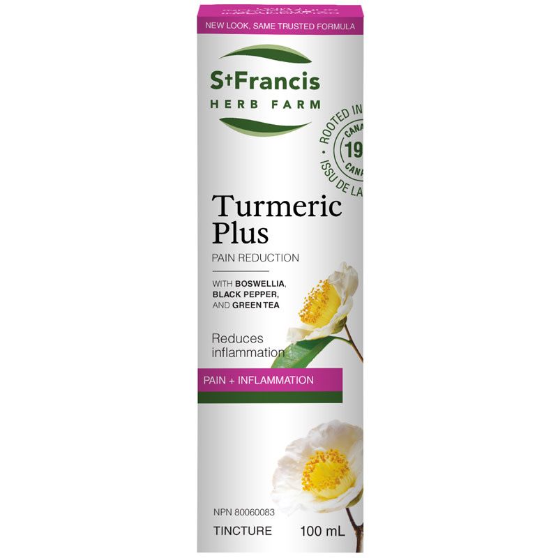 ST FRANCIS TURMERIC PLUS  FLACOXIN (ANTI-INFLAMMATORY) TINCTURE 50ML