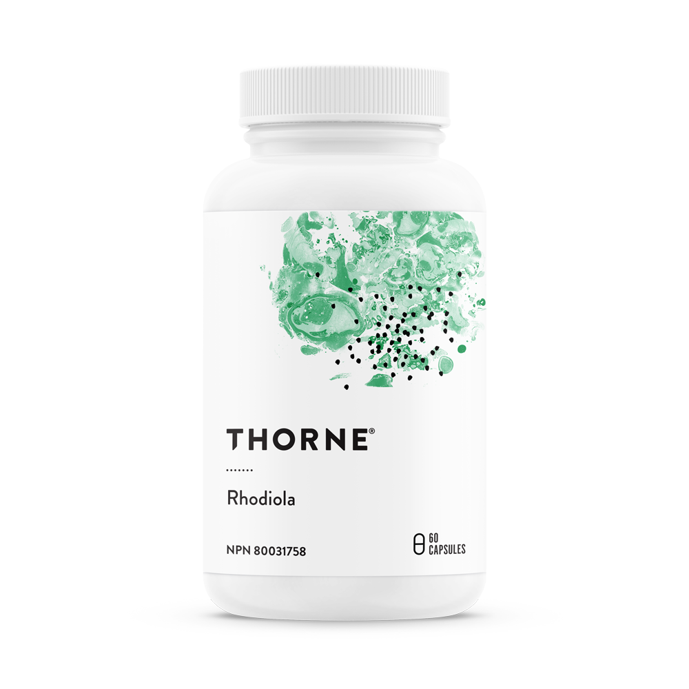 THORNE RHODIOLA 100mg 60 VEGICAPS