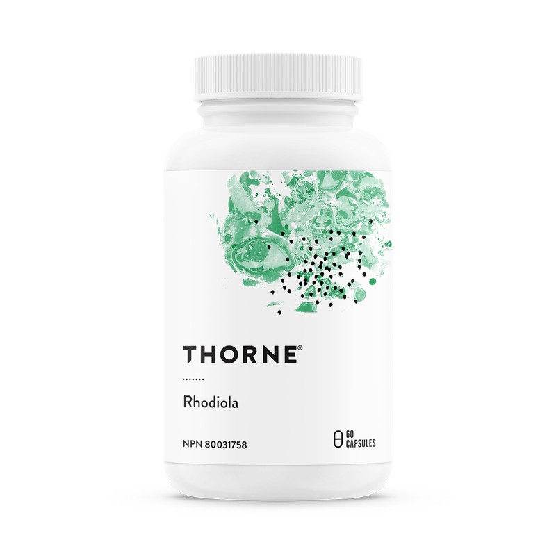 THORNE RHODIOLA 100mg 60 VEGICAPS