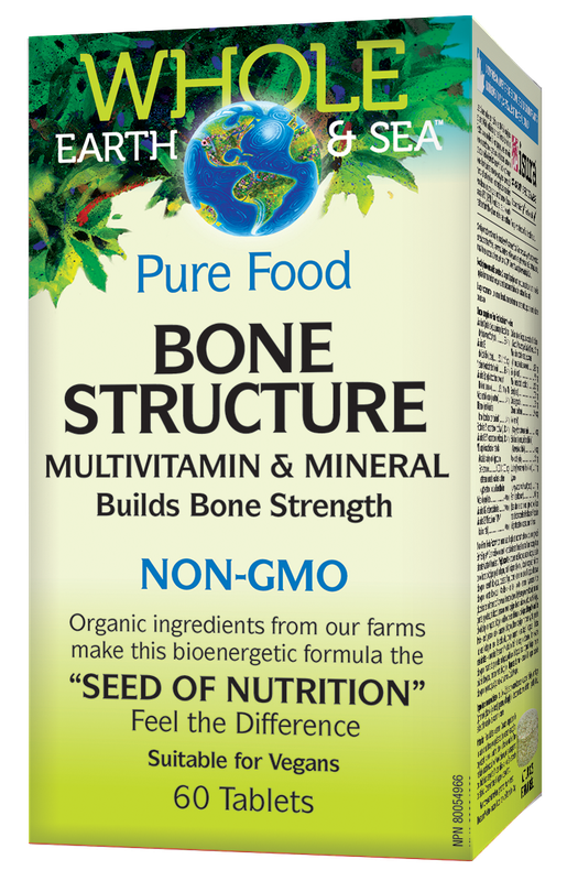 WHOLE EARTH &amp; SEA BONE STRUCTURE MULTIVITAMIN 60 TABS