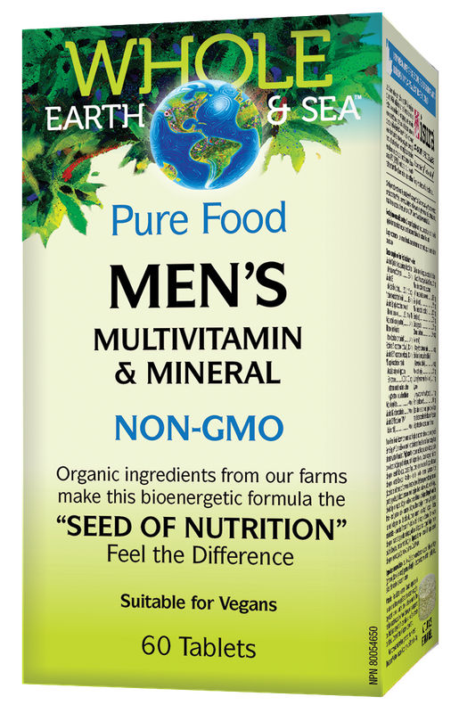 WHOLE EARTH &amp; SEA MEN'S MULTIVITAMIN &amp; MINERAL 60 TABS