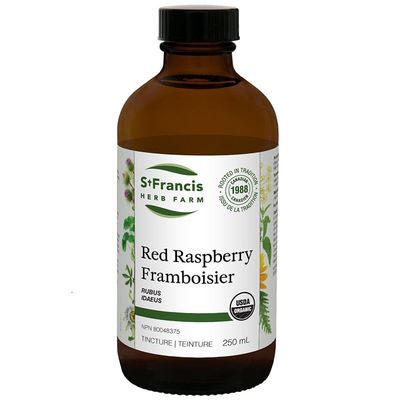 ST FRANCIS RED RASPBERRY TINCTURE 250ML