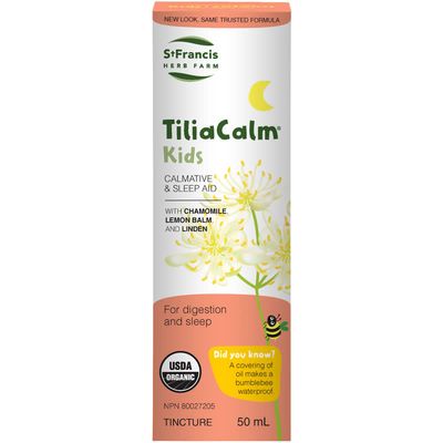 ST FRANCIS TILIACALM TINCTURE FOR KIDS 50ML