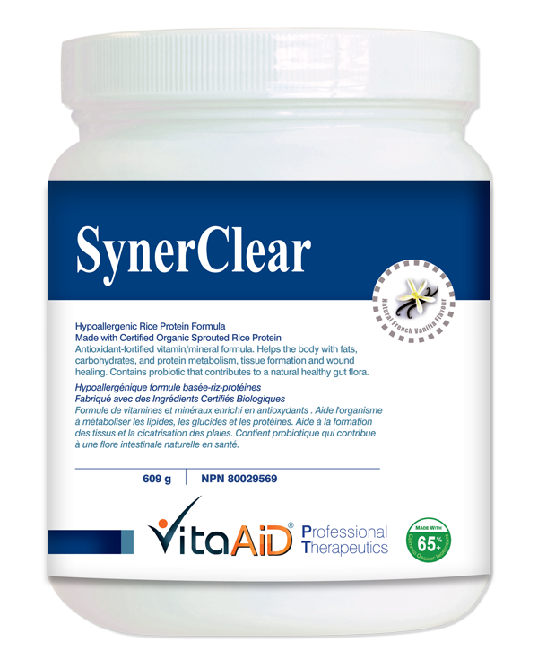 VITA AID SYNERCLEAR VANILLA 650G