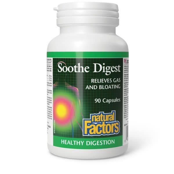 NATURAL FACTORS SOOTHE DIGEST 90 CAPS