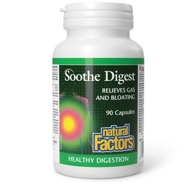 NATURAL FACTORS SOOTHE DIGEST 90 CAPS