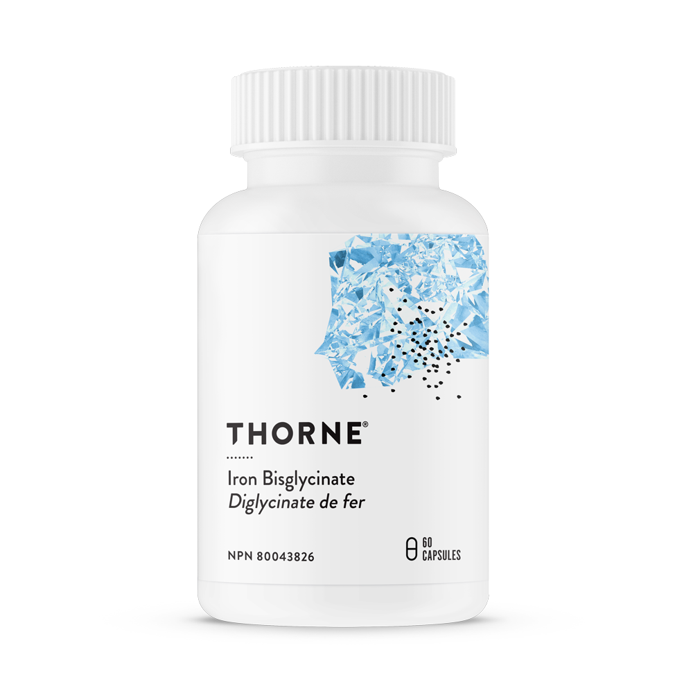 THORNE IRON BISGLYCINATE (25MG) 60 VEGICAPS