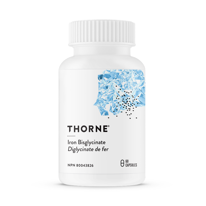 THORNE IRON BISGLYCINATE (25MG) 60 VEGICAPS