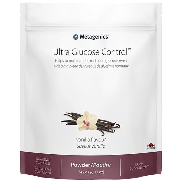 METAGENICS ULTRA GLUCOSE CONTROL VANILLA (30 SERVINGS) 1590G
