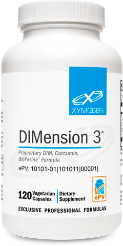 XYMOGEN DIMENSION 3 120 VEGICAPS