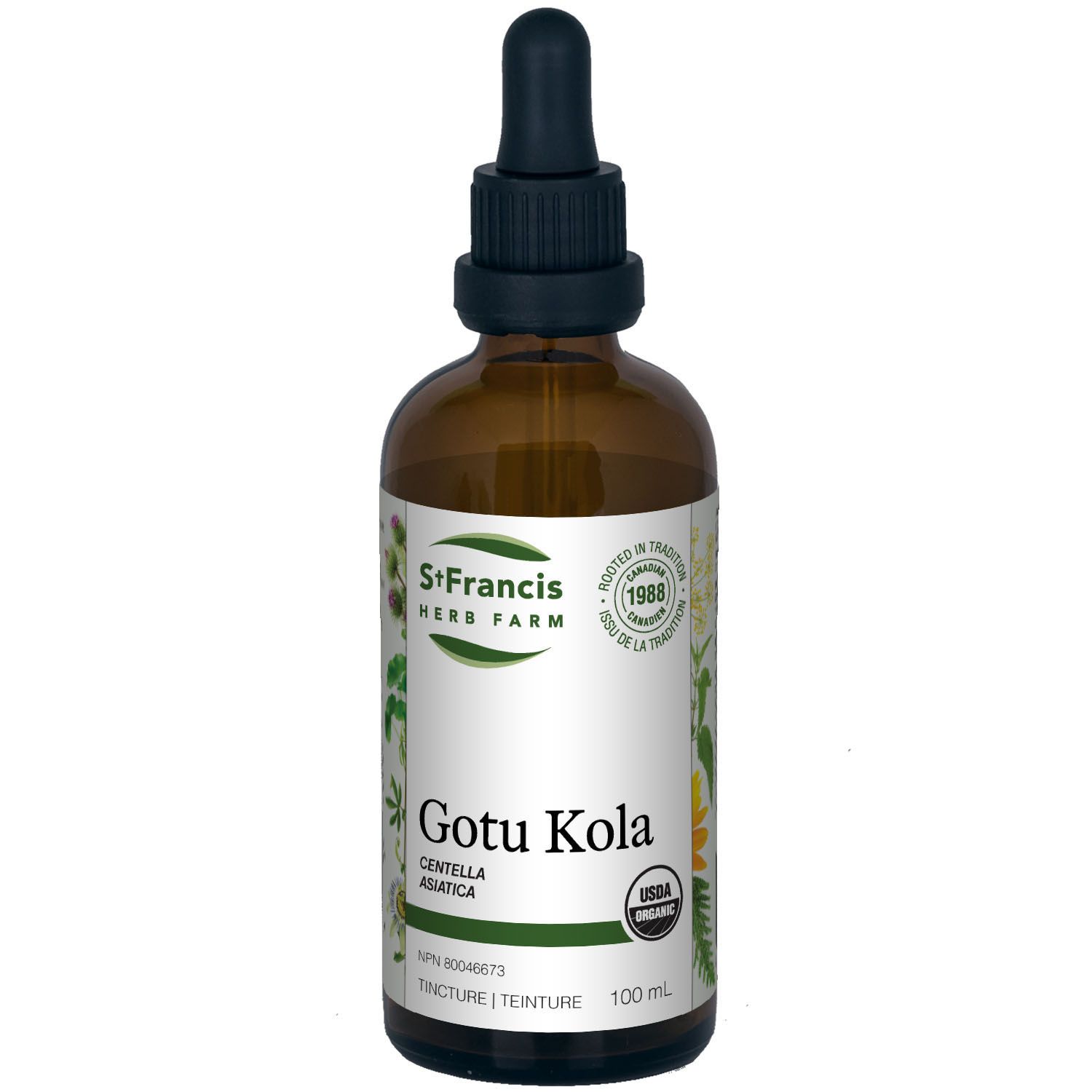 ST FRANCIS GOTU KOLA TINCTURE 50ML