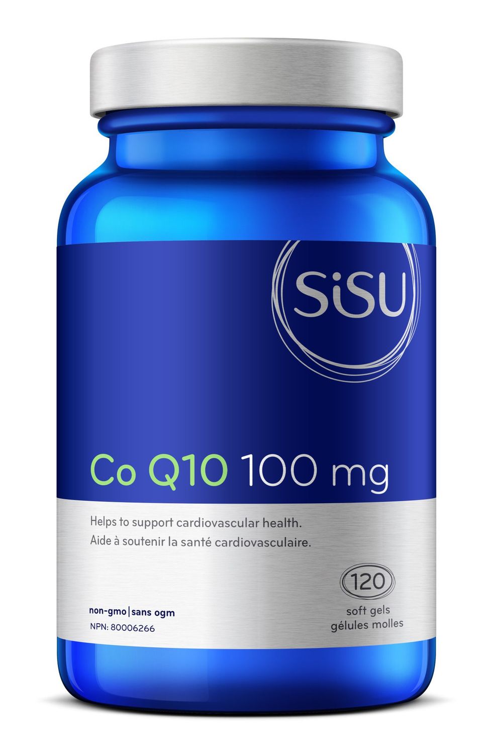 SISU COQ10 100MG 120 SOFTGELS