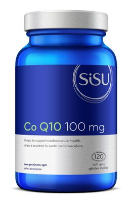 SISU COQ10 100MG 120 SOFTGELS