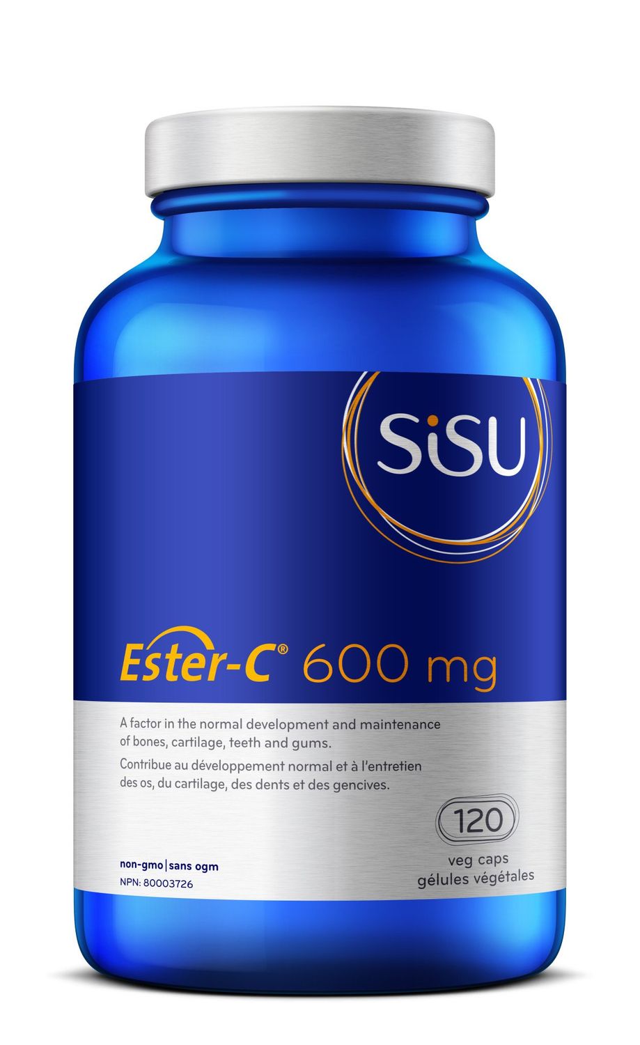 SISU ESTER-C 600MG 120 VEGICAPS