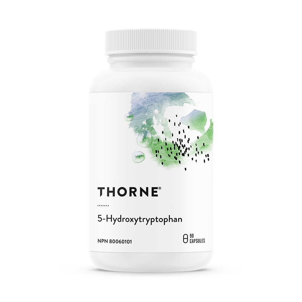 THORNE 5-Hydroxytryptophan 90 VEGICAPS (FORMERLY GRIFFONIA )