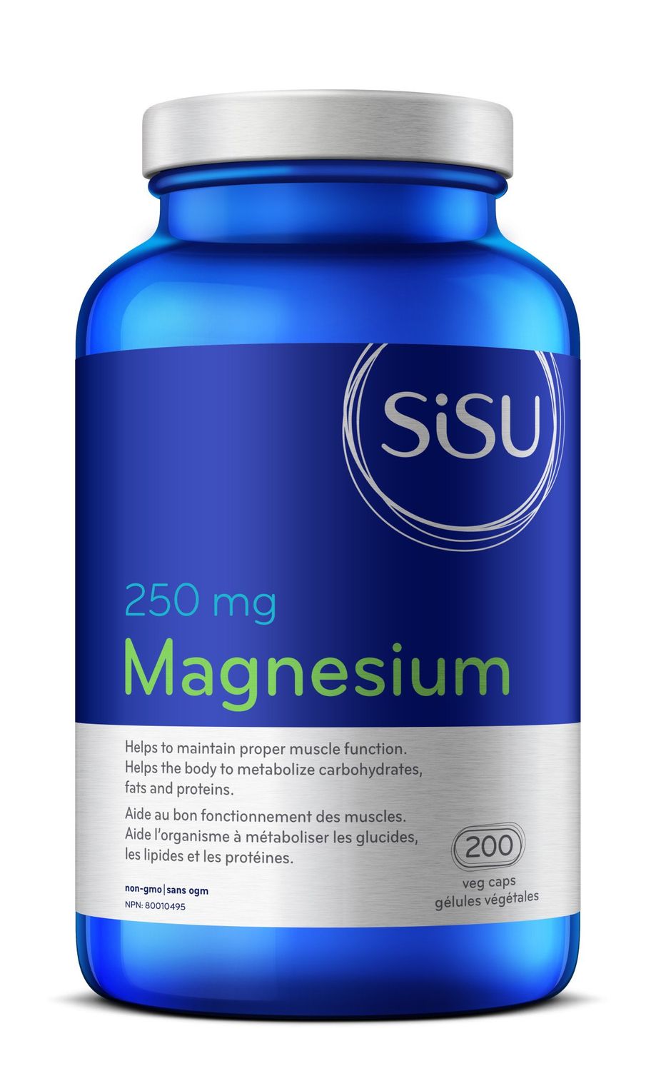 SISU MAGNESIUM 250MG 200 VEGICAPS