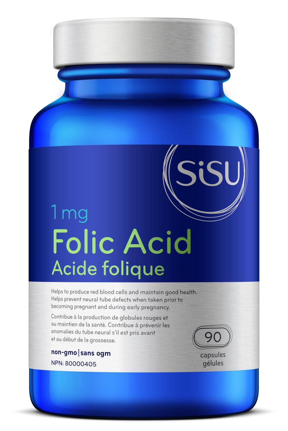 SISU FOLIC ACID 1MG 90 CAPSULES