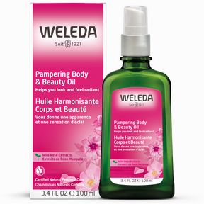 WELEDA PAMPERING BODY AND BEAUTY OIL WILD ROSE BODY OIL 100ML